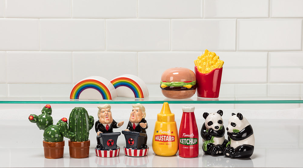 Ketchup & Mustard Salt & Pepper