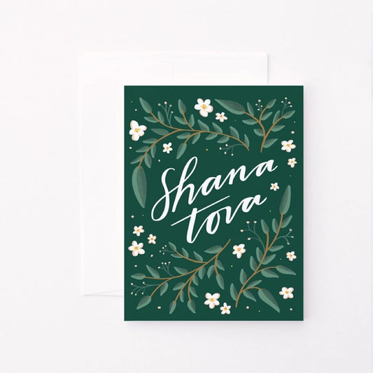 New Year Blossom Greeting Card