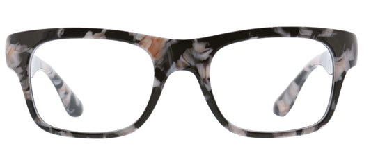 Juniper Black Marble Blue Light Glasses