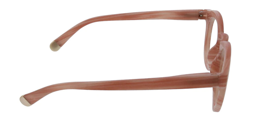 Stardust Pink Horn Blue Light Glasses
