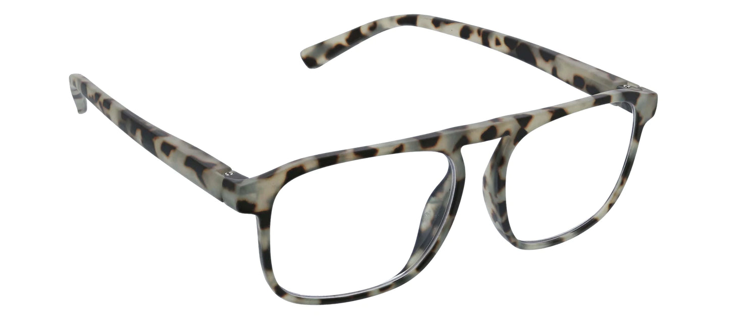 Ryder Gray Tortoise Blue Light Glasses