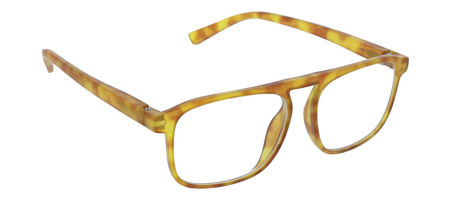 Ryder Honey Tortoise Blue Light Glasses