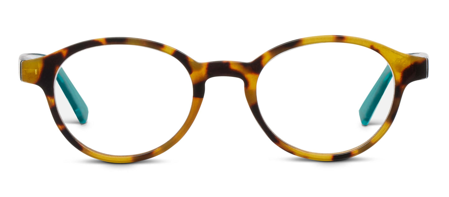 Apollo Tokyo Tortoise Teal Blue Light Glasses