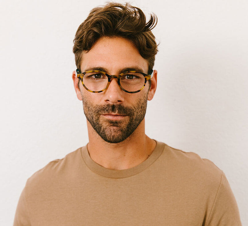 Apollo Tokyo Tortoise Teal Blue Light Glasses