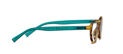Apollo Tokyo Tortoise Teal Blue Light Glasses