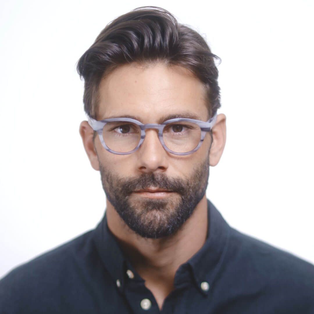 Scout Gray Horn Blue Light Glasses
