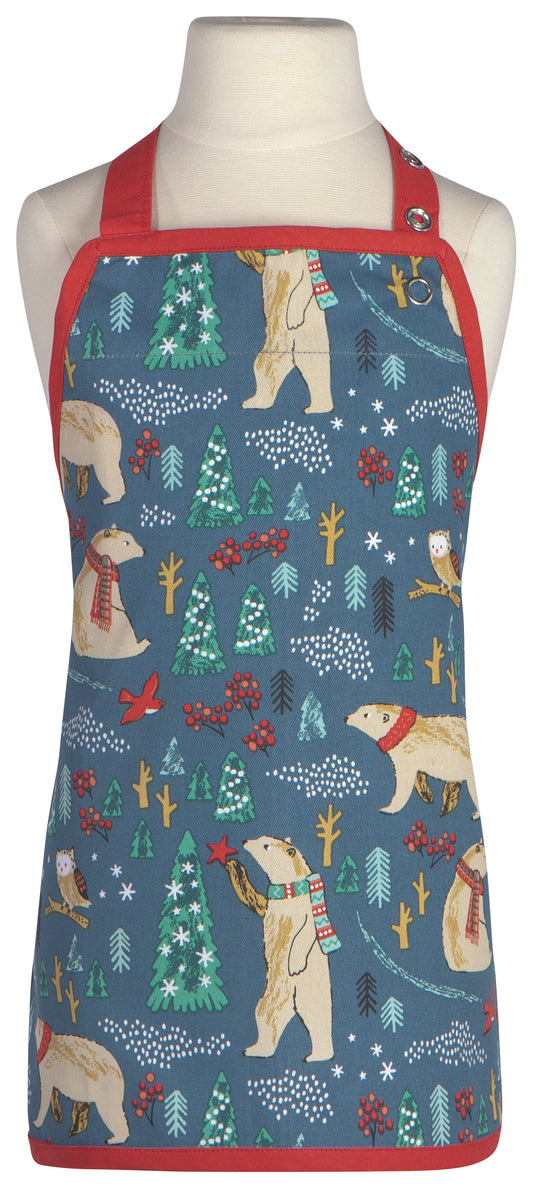 Kids Apron Winter Wonderland