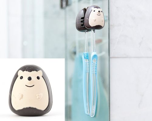 Hedgehog Toothbrush Holder
