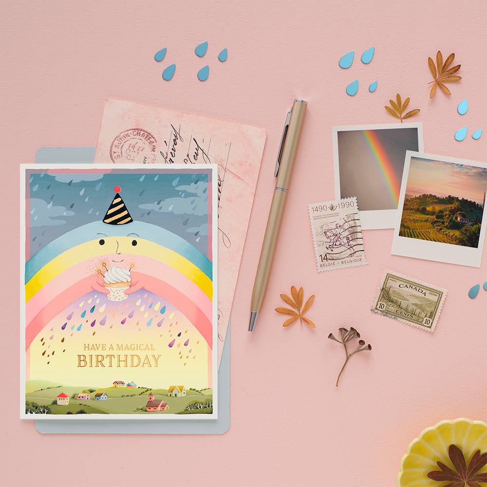 Rainbow Birthday Card