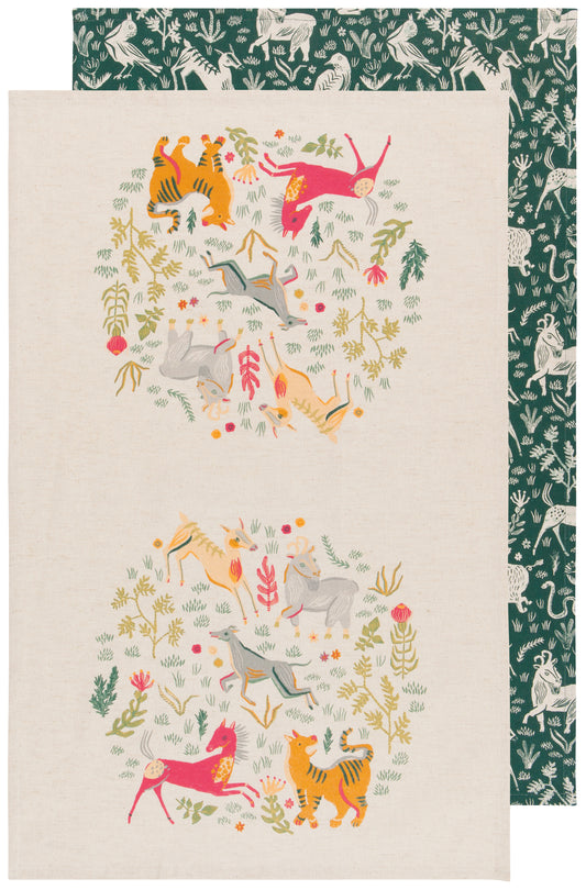 Set Of 2 Tea Towel Boundless