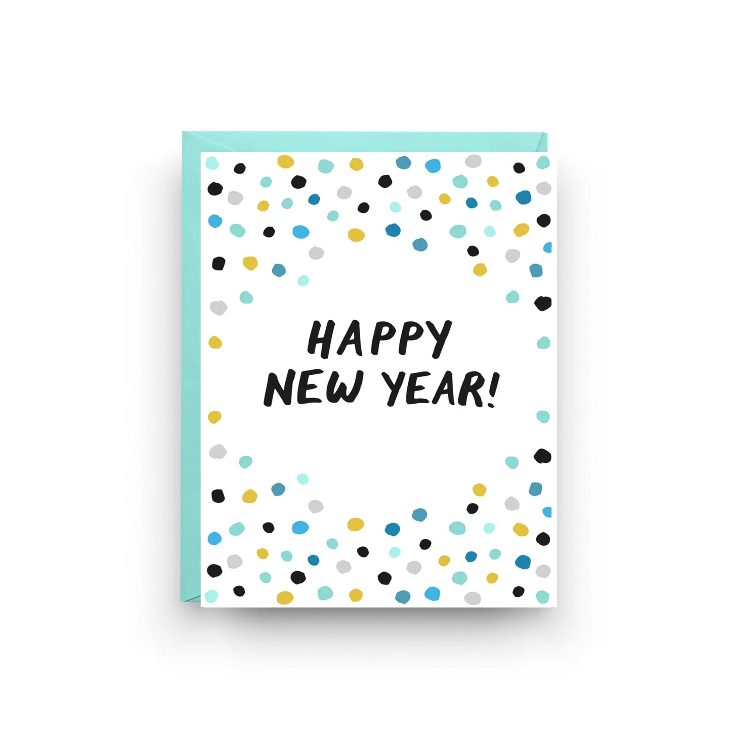New Year Confetti Card