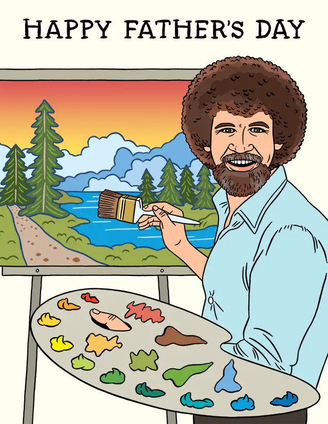 Painter Guy Father's Day Card