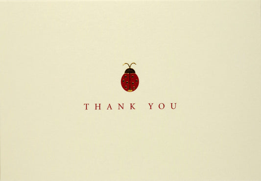 Ladybug Thank You Boxed Cards