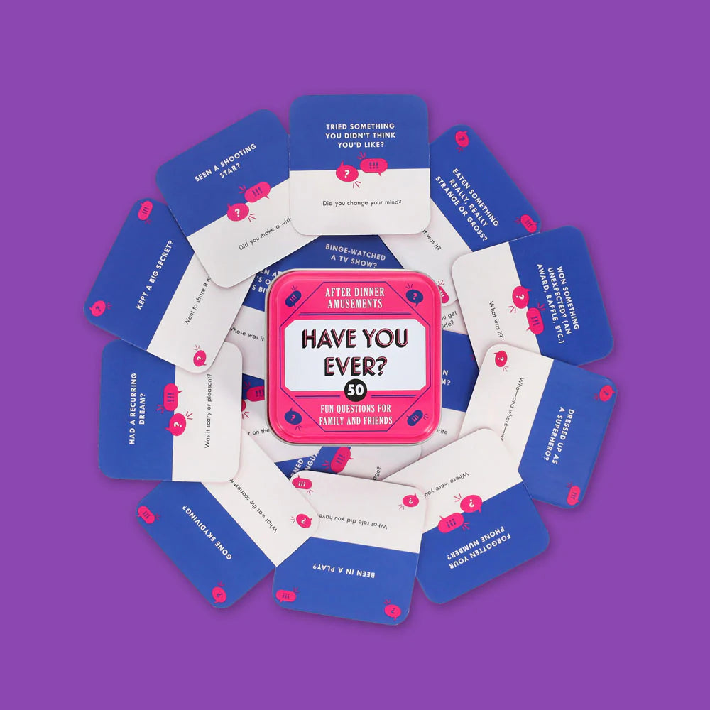 After Dinner Amusements: Have You Ever?