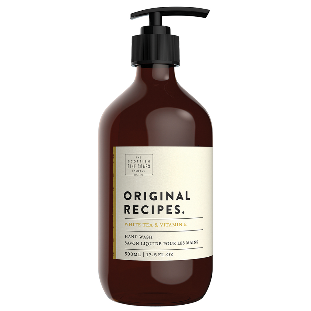 White Tea & Vitamin E Hand Wash Pump Bottle