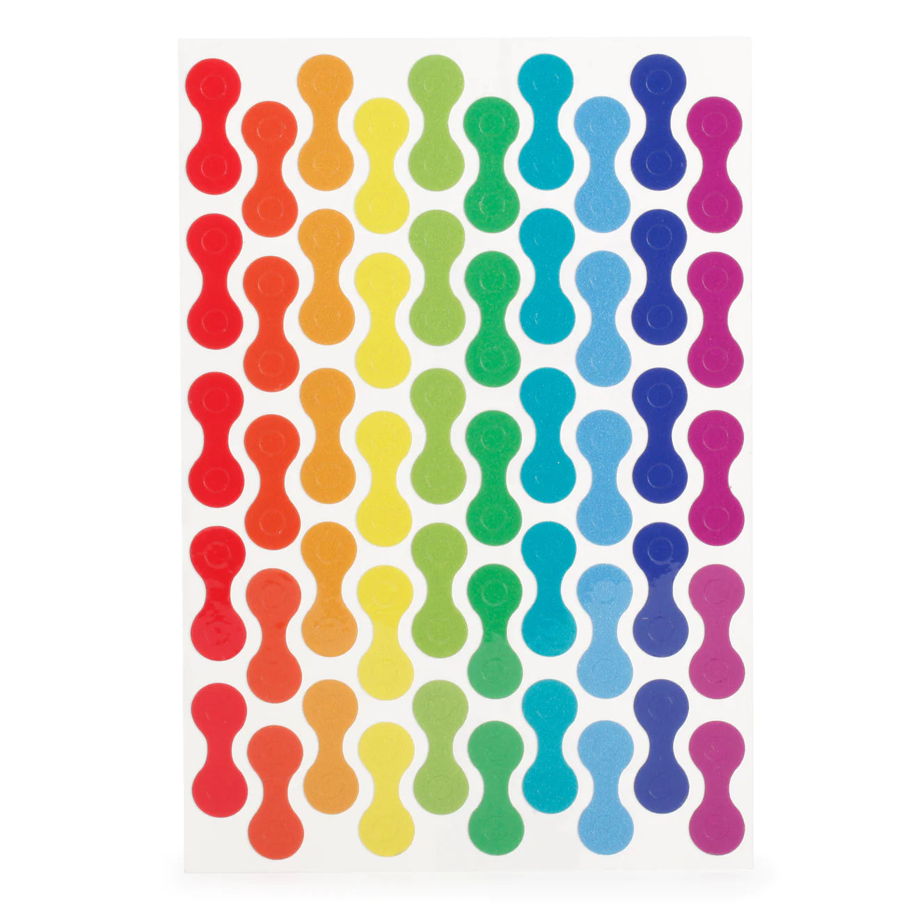 Rainbow Chain Reflect bike Sticker