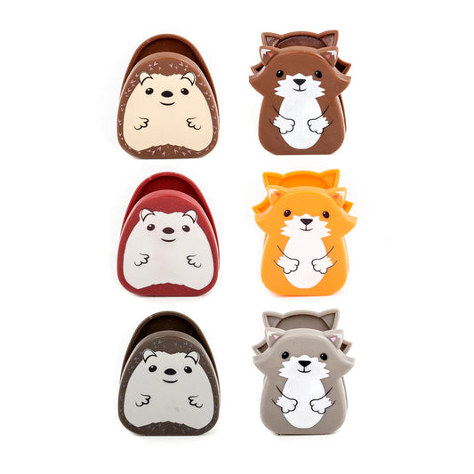 Woodland Bag Clips Set of 6