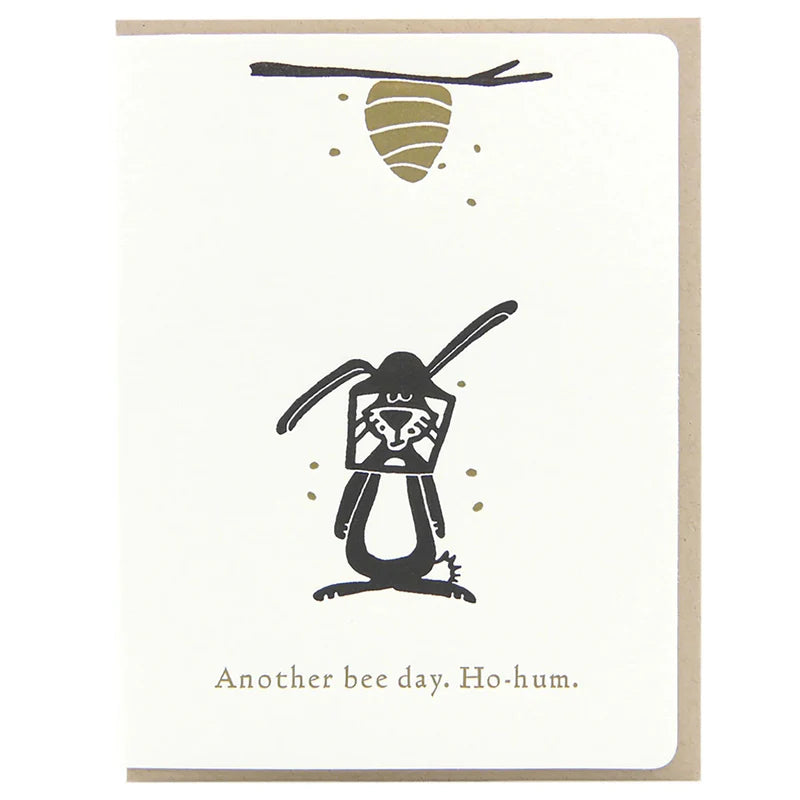Bee Day Ho-Hum Card