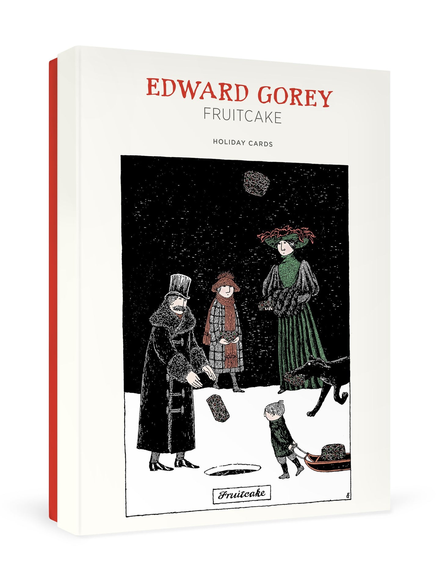 Edward Gorey Fruitcake Holiday Boxed Cards