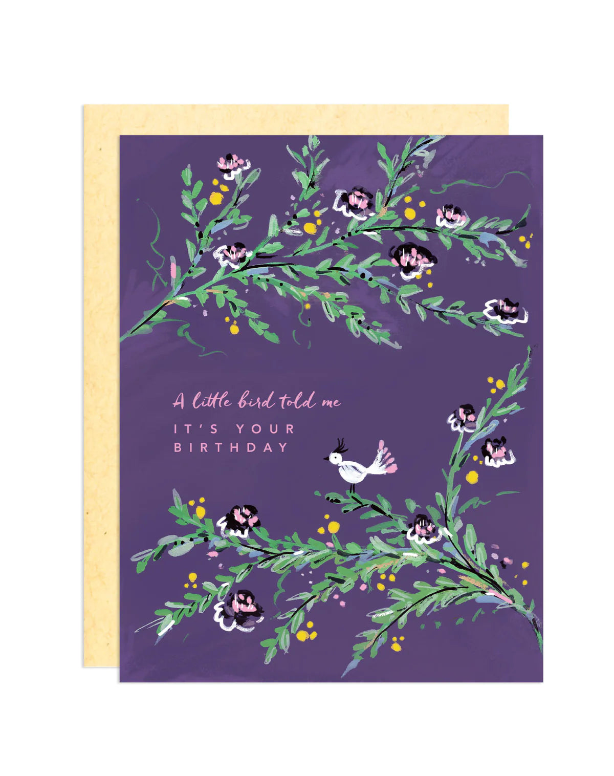 Little Bird Birthday Card