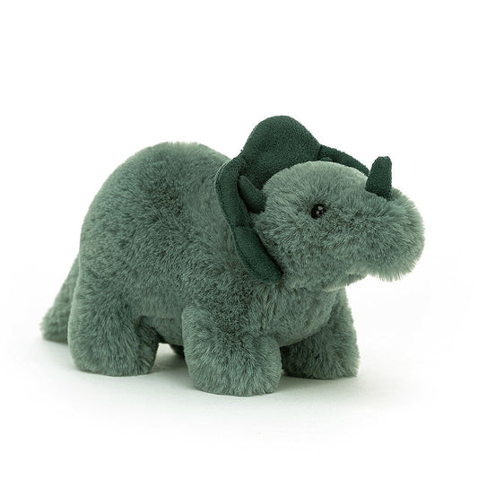 Fossily Mini Triceratops Plush Toy