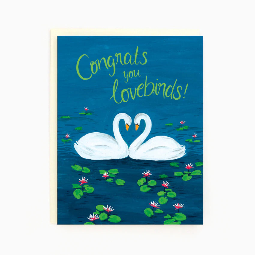 Wedding Lovebirds Cards