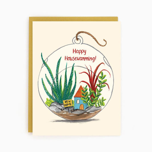 New Home Terrarium Card