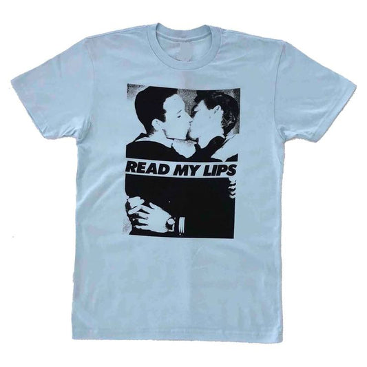 Read My Lips Men Short Sleeve T-Shirt X-Large