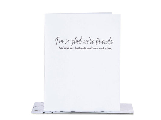Husbands Don't Hate Card