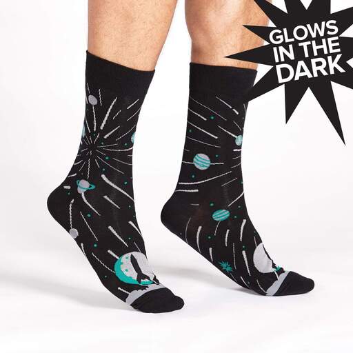 Men's Crew Socks Speed Of Feet Glow