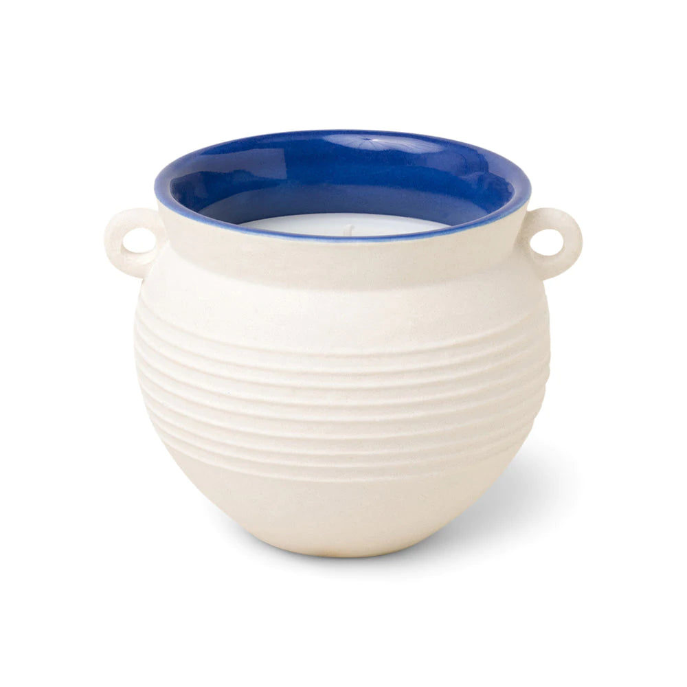 Santorini Candle Cliff & Hinoki Wood