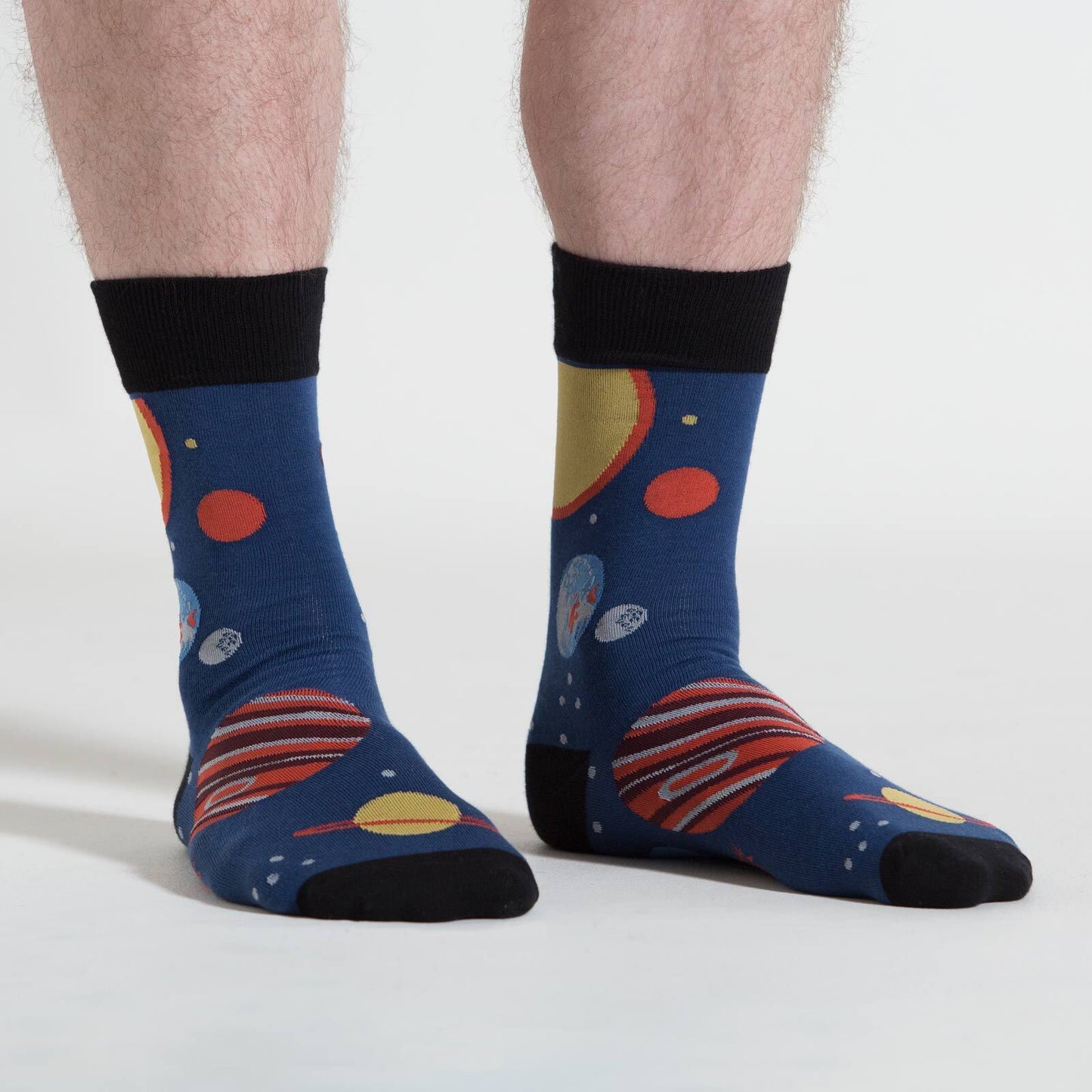 Men’s Crew Socks Planets Socks