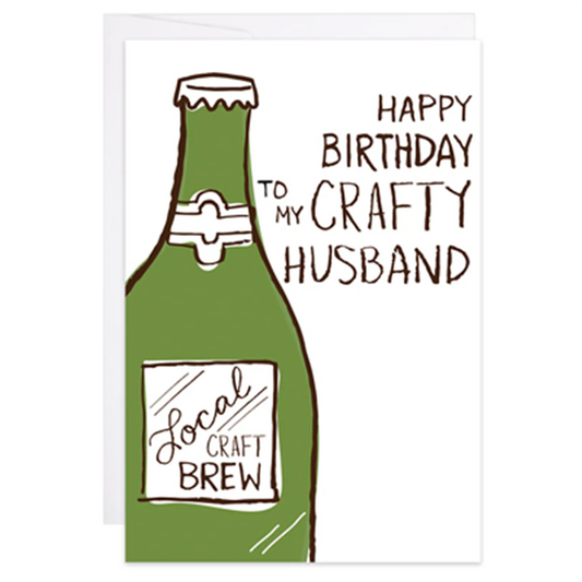 Crafty Husband Gift Enclosure Card