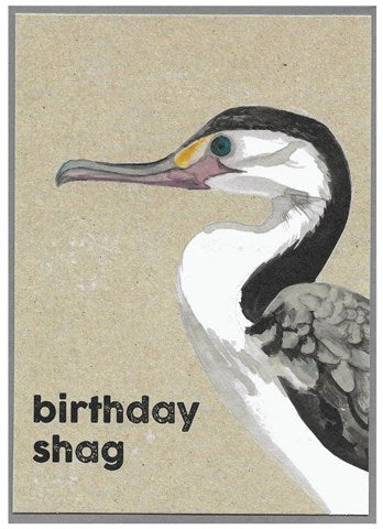 Cinnamon Aitch Birthday Shag Card