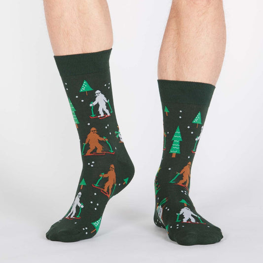 Men's Crew Socks Ready Yeti Go