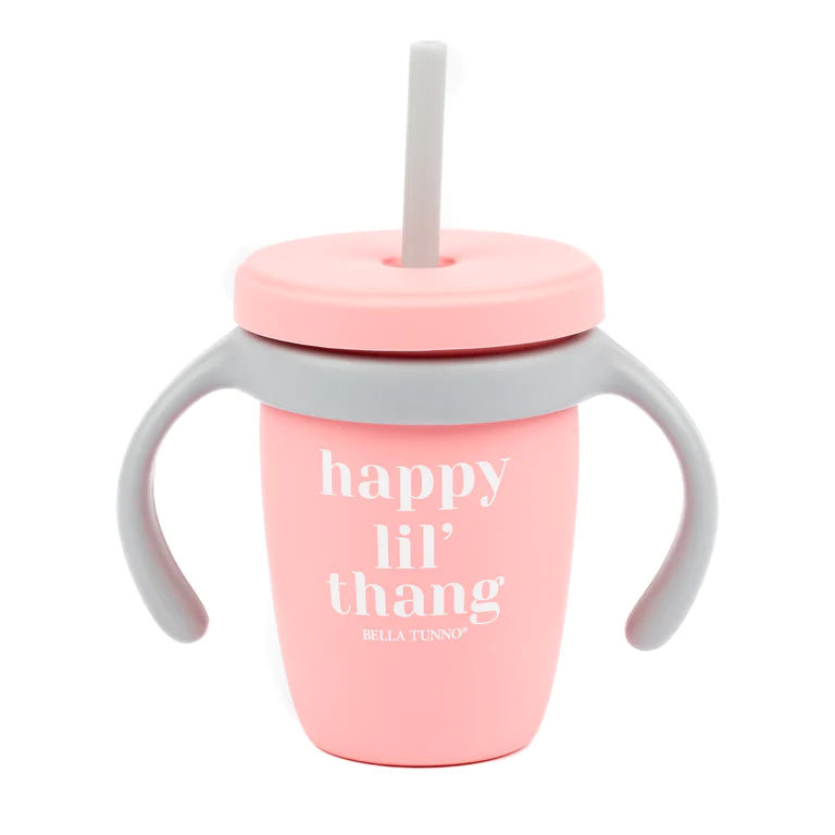 Happy Lil Thang Straw Conversion Topper