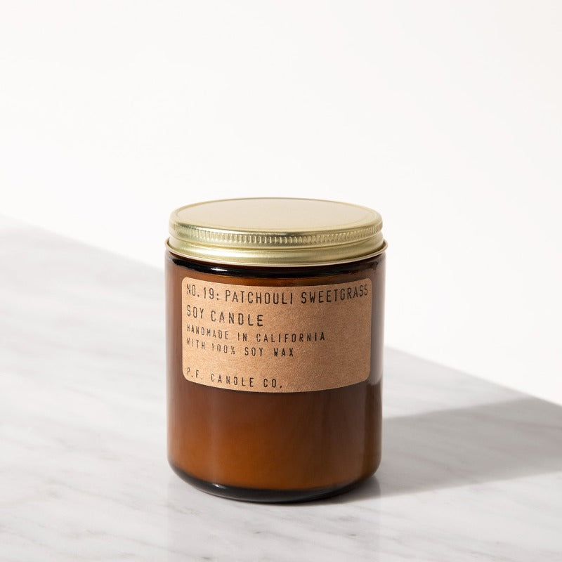 Patchouli Sweetgrass 7.2oz Soy Candle