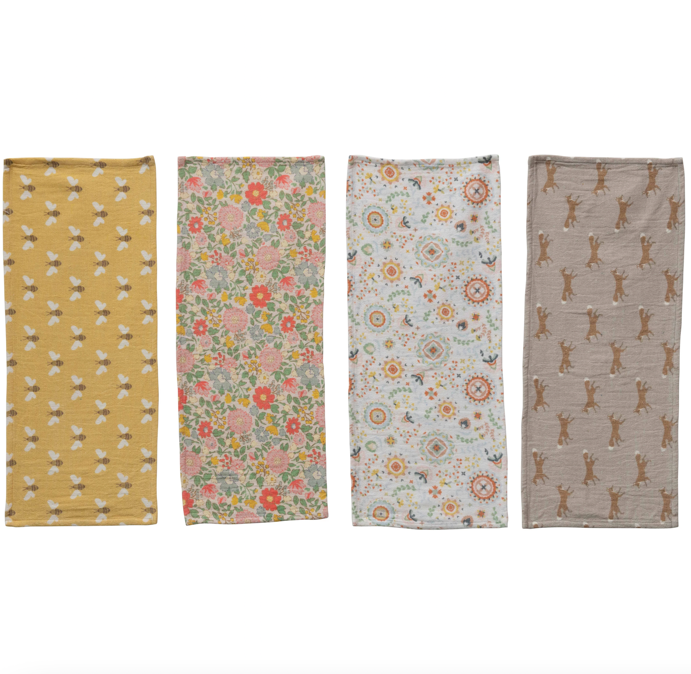 Woven Cotton Printed Burp Cloth