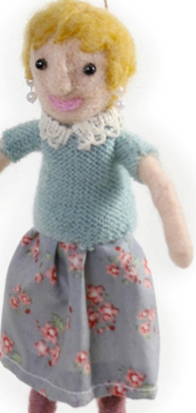 F90 - Felt Golden Girls Ornament