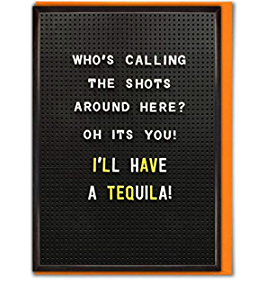 Brainbox Candy Calling The Shots Blank Card