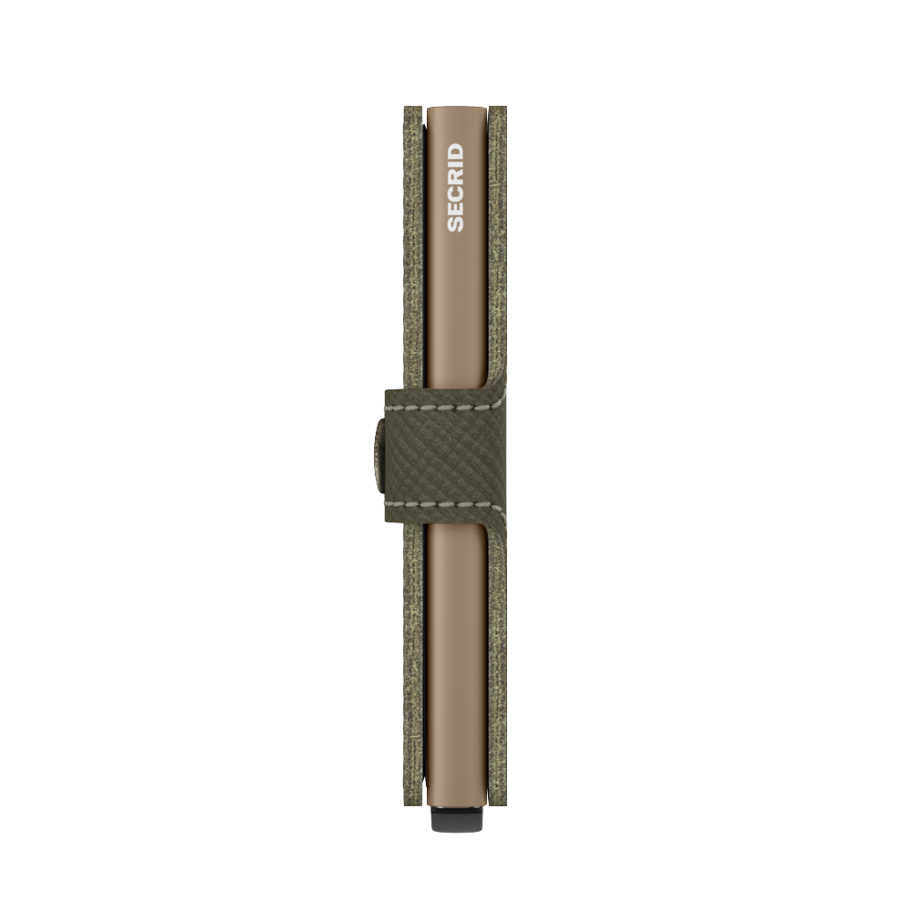 Miniwallet Saffiano Olive