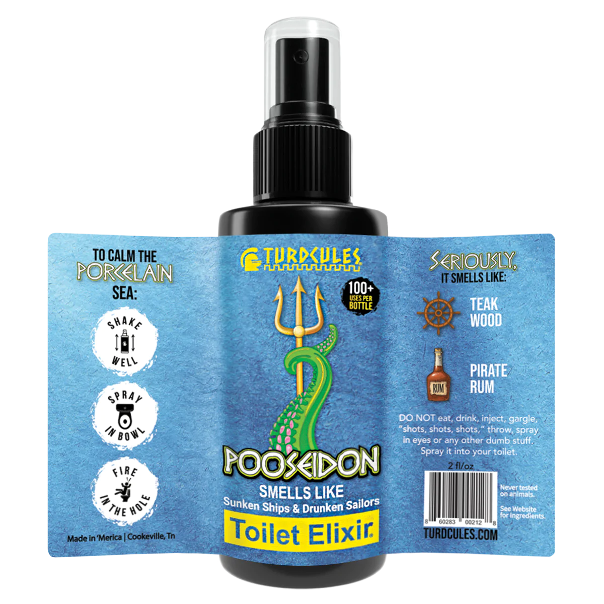 Turdcules - Pooseidon Toilet Spray