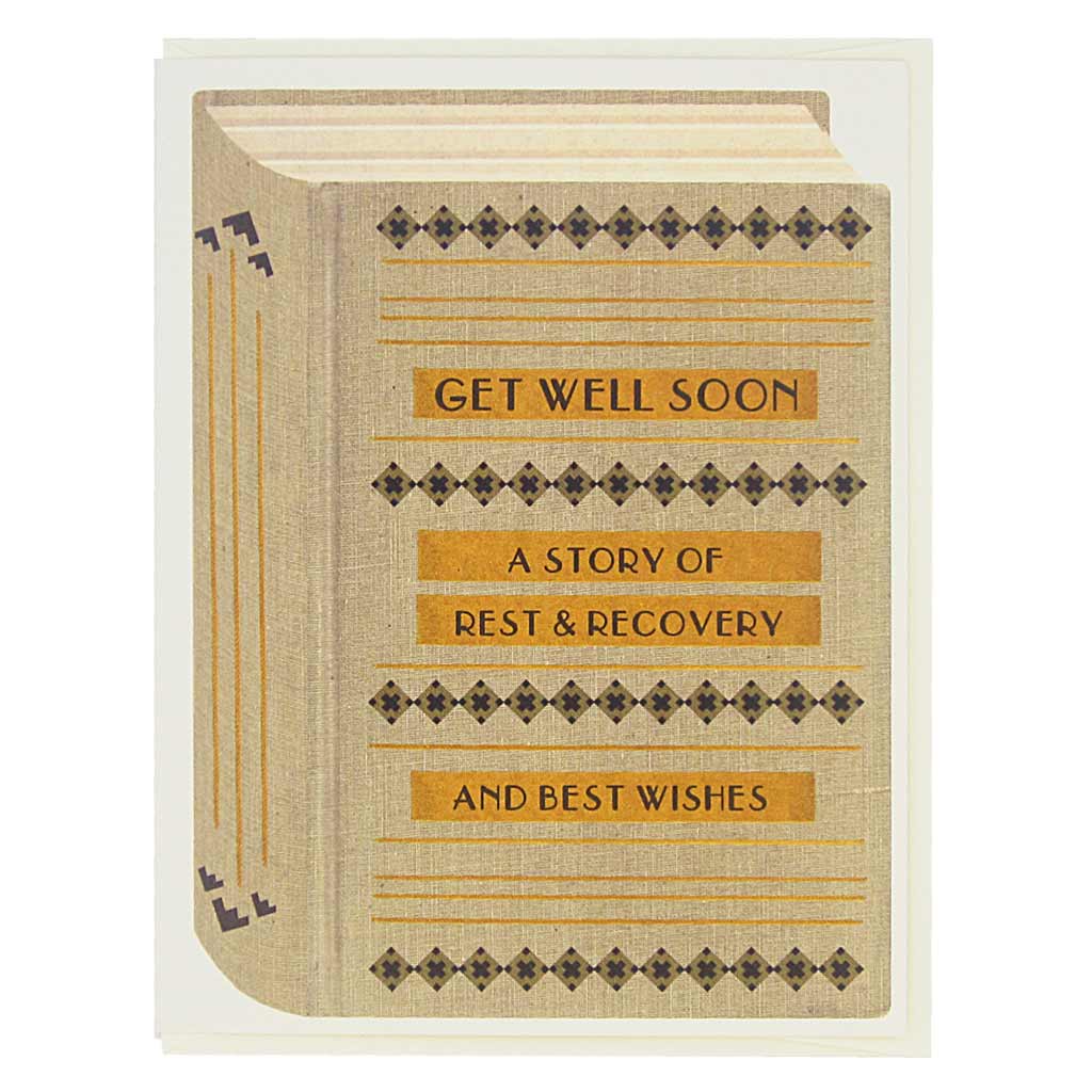 Get Well Book Card