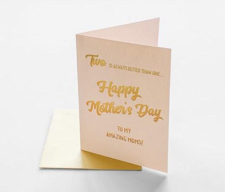 Two Is Better Than One Card