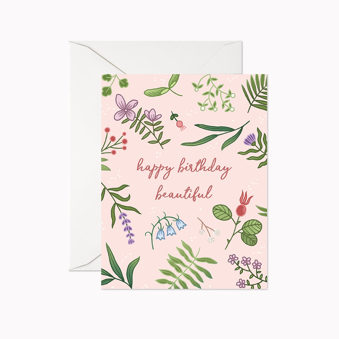 Happy Birthday Beautiful Card