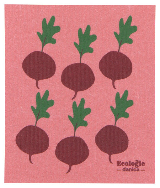 Swedish Sponge Towel Radishes