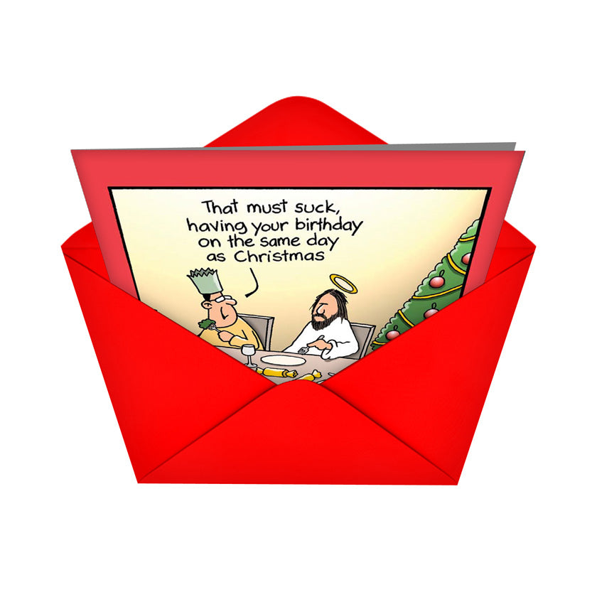 Christmas Birthday Card