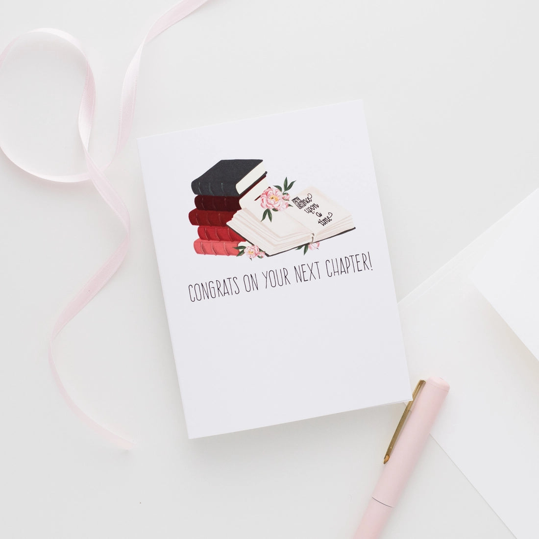 Congrats On Your Next Chapter! Greeting Card