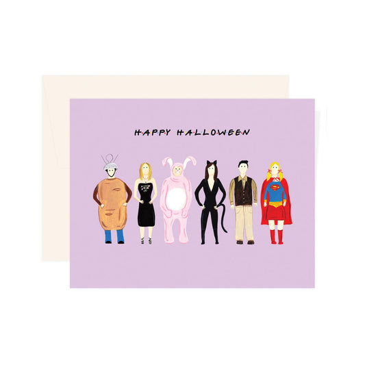 Halloween Costumes Card