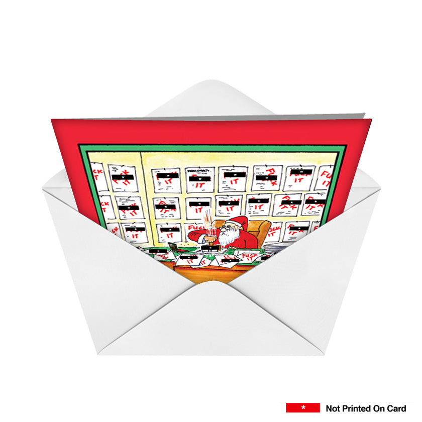 Fuck It Christmas Card